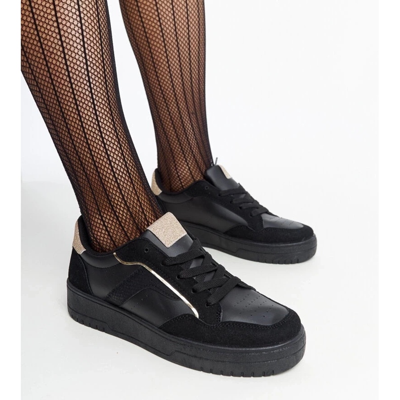 D/GMR Černé tenisky na platformě Walda černá