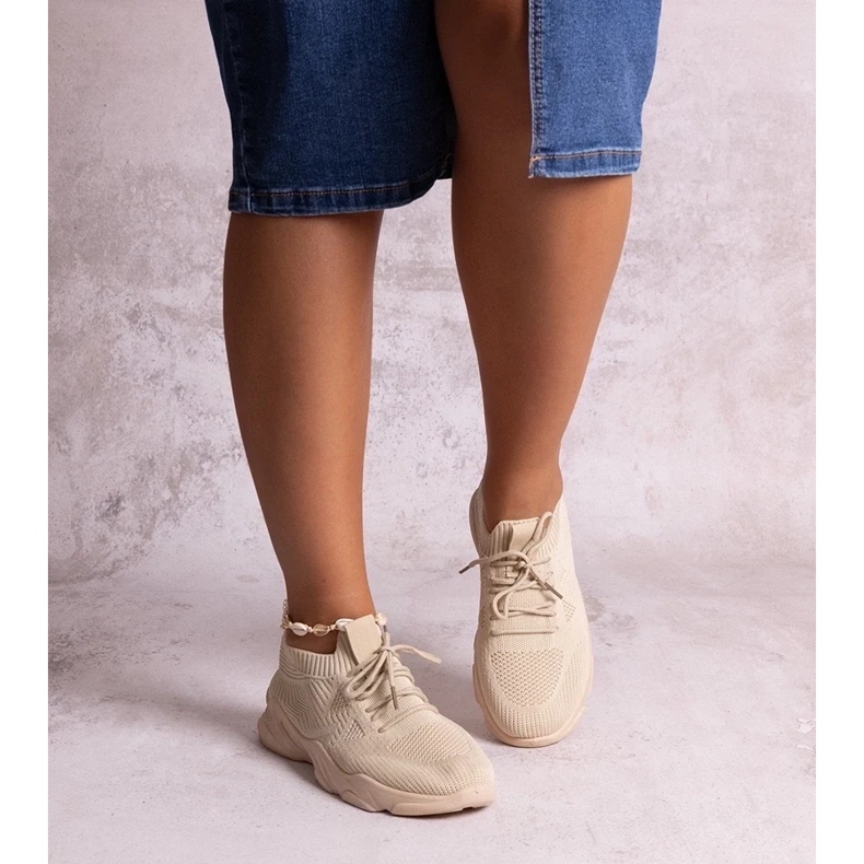 D/CEO Béžové látkové tenisky značky Madi béžový