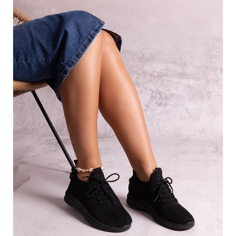 D/CEO Černé sportovní tenisky Khitam černá