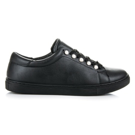 Cm Paris Tenisky Black Pearls černý