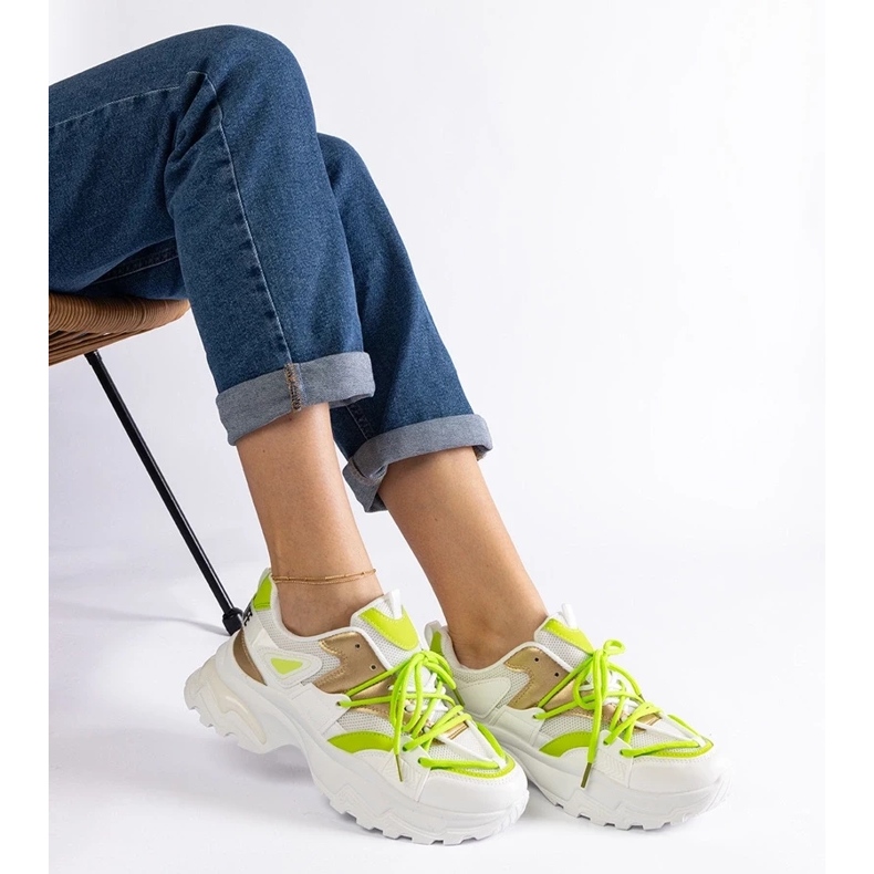 D/CEO Bílé sportovní tenisky Sulamita bílý