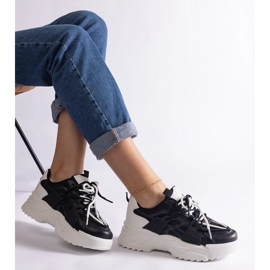 D/CEO Černé dámské sportovní tenisky Alva černá