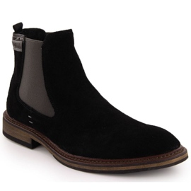 Big Star Int2047 Men's Jodhpur Boots černá
