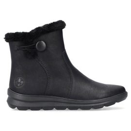 Dámské Rieker Z0080-00 Black Boots černá