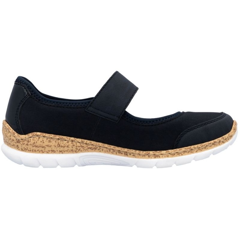 RIEKER N42B0-14 BOTY BLUE Blue Blue modrý