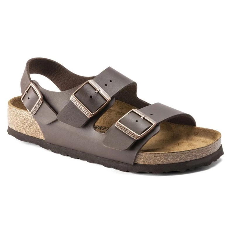 Pánské sandály Birkenstock Milano BS 0034701 Hnědá hnědý