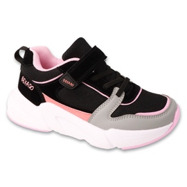 Černé a růžové dětské sporty Befado 516Y362 černý