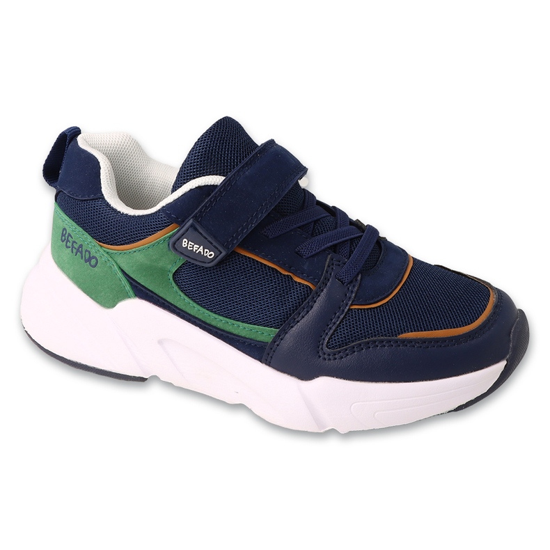 Befado Navy Blue Children's Sports Shoes 516Y365 modrý Befado Navy Blue Children's Sports Shoes 516Y365 modrý