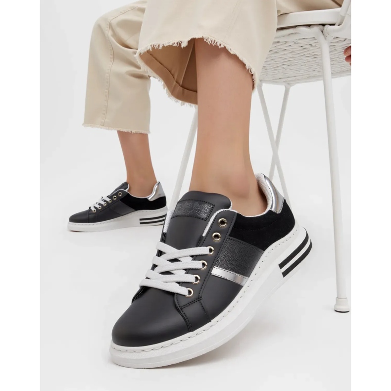 Dámské tenisky zenor černé černá Dámské tenisky zenor černé černá