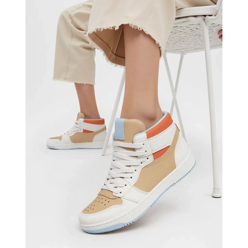 Dámské tenisky Veltor White/Khaki Dámské tenisky Veltor White/Khaki