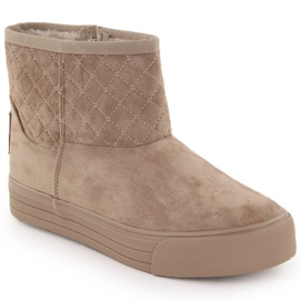 Dámské sněhové boty Big Star Int2041B Beige béžový