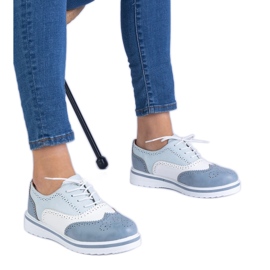 Blue Classic Oxford boty modrý