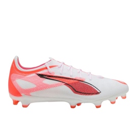 Puma Ultra 5 Pro FG/AG 108161 01 Bílé fotbalové boty bílý