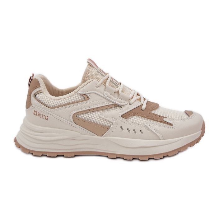 Dámská sportovní bota Big Star NN274A096 Hi-Polish Beige System béžový