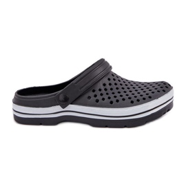 Světelné pěnové ženské černé žabky černá