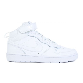 Nike Court Borough Mid 2 (GS) CD7782-100 Bílé boty bílý Nike Court Borough Mid 2 (GS) CD7782-100 Bílé boty bílý