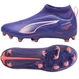 Boty Puma Ultra 5 Match+LL FG/MG 107694-01 fialová