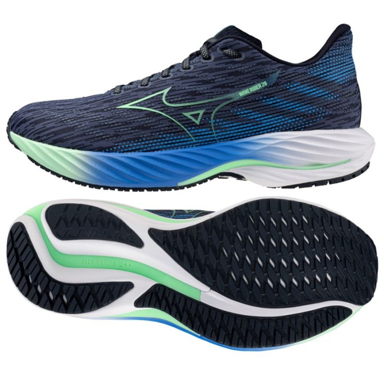 Běžecké boty Mizuno Wave Rider 28 J1GC240351 modrý