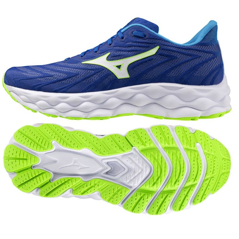 Běžecké boty Mizuno Wave Sky 8 J1GC240253 Blue modrý Běžecké boty Mizuno Wave Sky 8 J1GC240253 Blue modrý