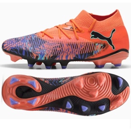 Puma Future 8 Match Creativity FG/AG 108431-01 Fotbalové boty pomerančový