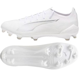 Puma Ultra 5 Ultimate FG 107683-04 fotbalové boty bílý