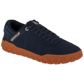 Caterpillar Hex+ Canvas P726264 Navy Blue Shoes modrý