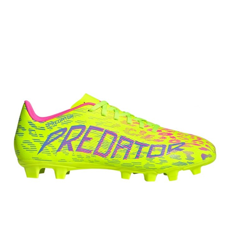 Adidas Predator Club FG/MG ID1324 Fotbalové boty žlutá Adidas Predator Club FG/MG ID1324 Fotbalové boty žlutá