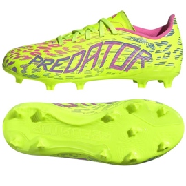 Fotbalové boty Adidas Predator League FG/MG ID3748 žluť