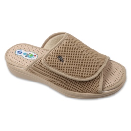 Dr.orto Befado Dámské pantofle PU 078D004 BEIGE SEKTER béžový