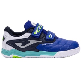 Joma Cancha 2504 ve fotbalových botách CAJS2504Inv modrý