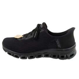 Skechers Glide Krok 104571/BBK černé boty s membránou černý