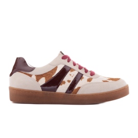 Marco Shoes Sneakers Murano 2.0 hnědý Marco Shoes Sneakers Murano 2.0 hnědý