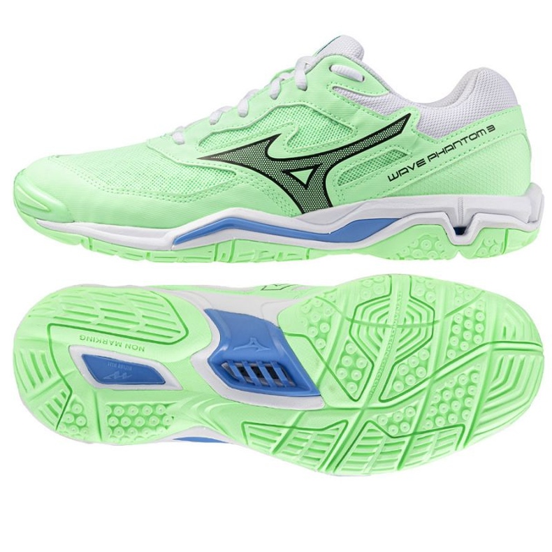 Mizuno Wave Phantom 3 x1GA226002 Házová bota zelená