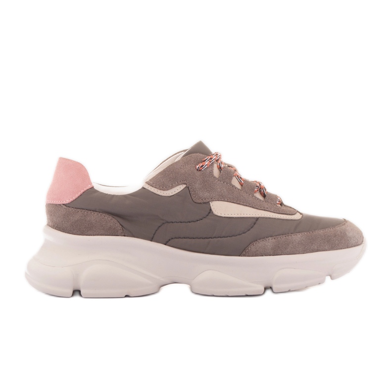 Marco Shoes Dámské sportovní tenisky Olive šedá