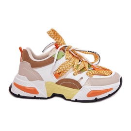 Terénní ženská sportovní bota s dvojitým šněrovacím vícebarevným