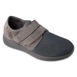 Dr.orto befado pánské suchý zip pu 074m001 šedá