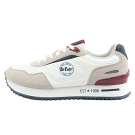 Lee Cooper LCW-25-03-3388M Shoty pánské sportovní bílé bílý