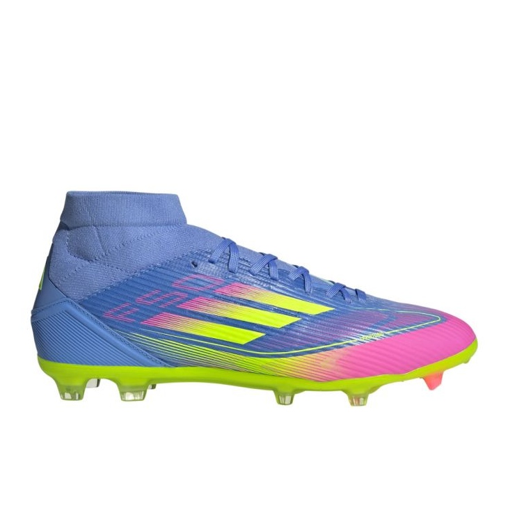 Adidas F50 League FG/MG Mid Ji0436 Fotbalové boty modrý