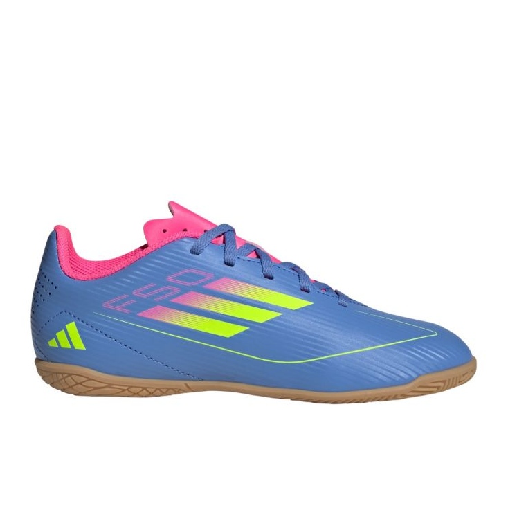 Adidas F50 Club ve fotbalové botě IE3734 modrý Adidas F50 Club ve fotbalové botě IE3734 modrý