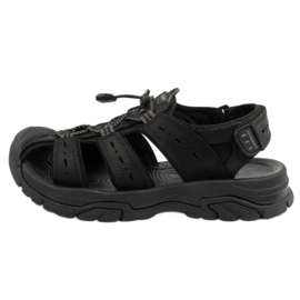 GRISPORT GRISPORT GR-25-01-9029M Černé sandály černý