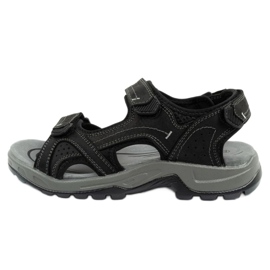GRISPORT GRISPORT GR-25-01-9027M Černé sandály černý