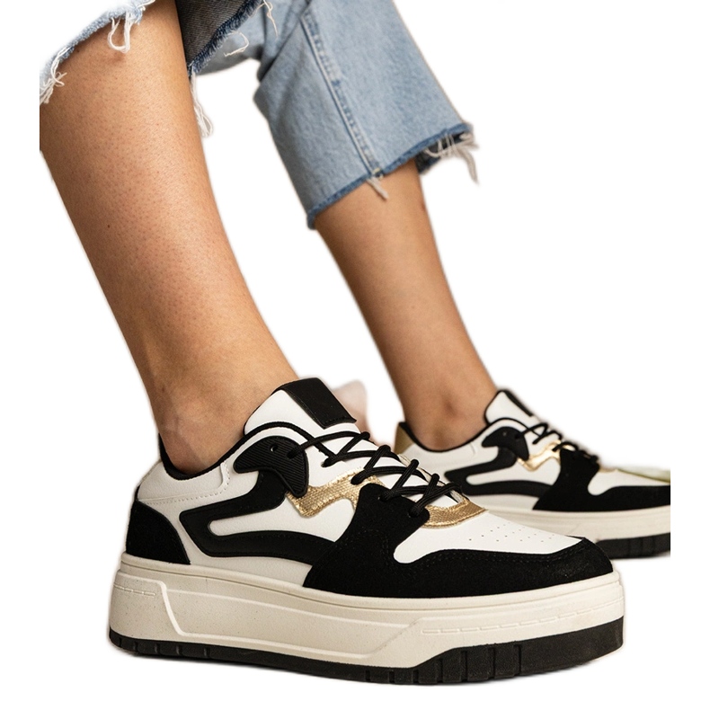 Černé tenisky dámské sportovní tenisky černá