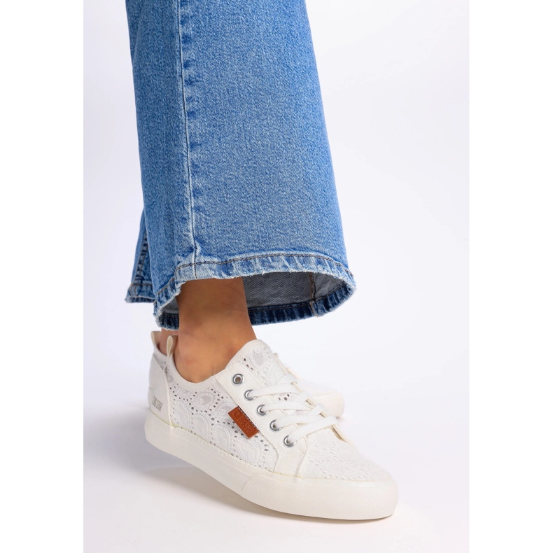 Sneakers Big Star Women se vzorem W274925 WHITE bílý