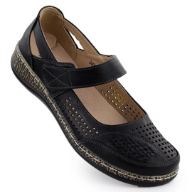Dámská bota pro suchý zip Black UNISOFT 7026 černý