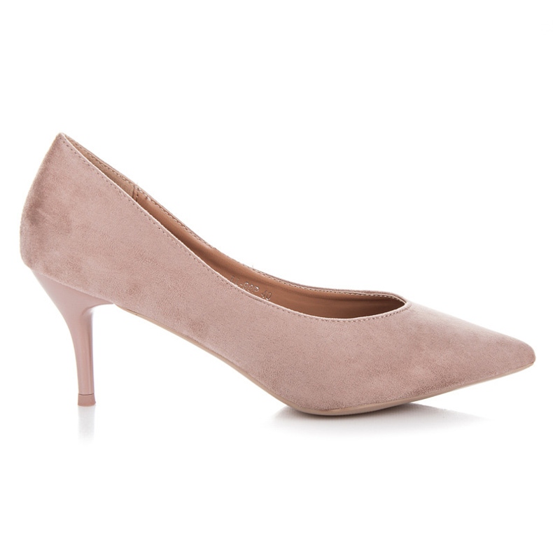 Seastar Lodičky na nízkém podpatku hnědý