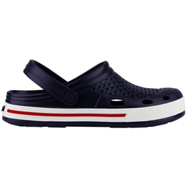 Coqui Lindo Clogs 6403-100-2132 Navy Blue Blue modrý Coqui Lindo Clogs 6403-100-2132 Navy Blue Blue modrý