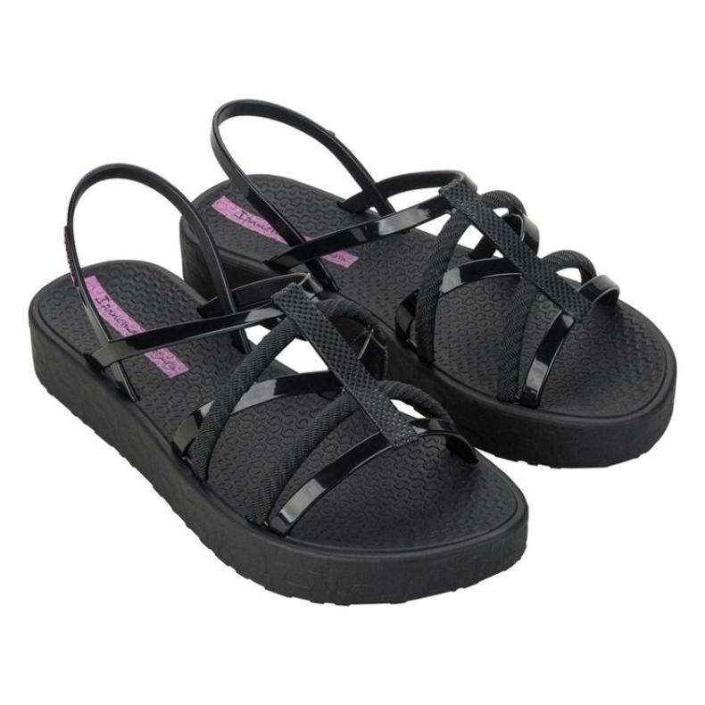 Ipanema Diversa Flatom 27238 BH322 SANDALS BLACK černá