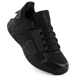 Black McArthur MC4 Men's Sportovní boty černý