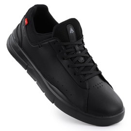 Pánské kožené sportovní boty Black McArthur MC19 černý