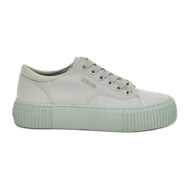 Materiál ženský kamarád tenisky Big Star RR274408 Green zelený